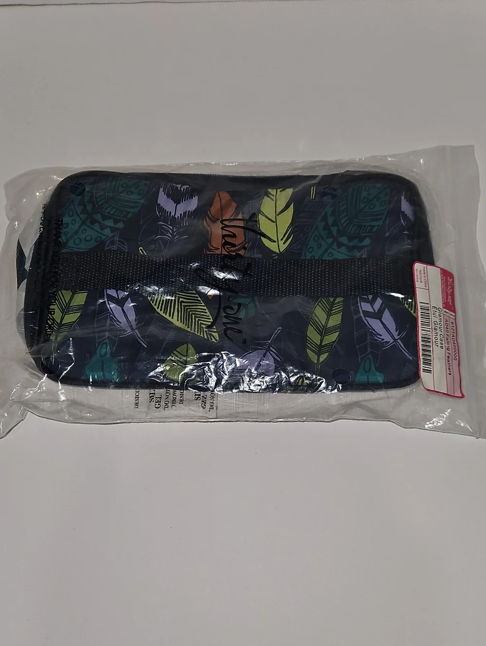 Thirty-one Navy Falling Feathers Glamour Case